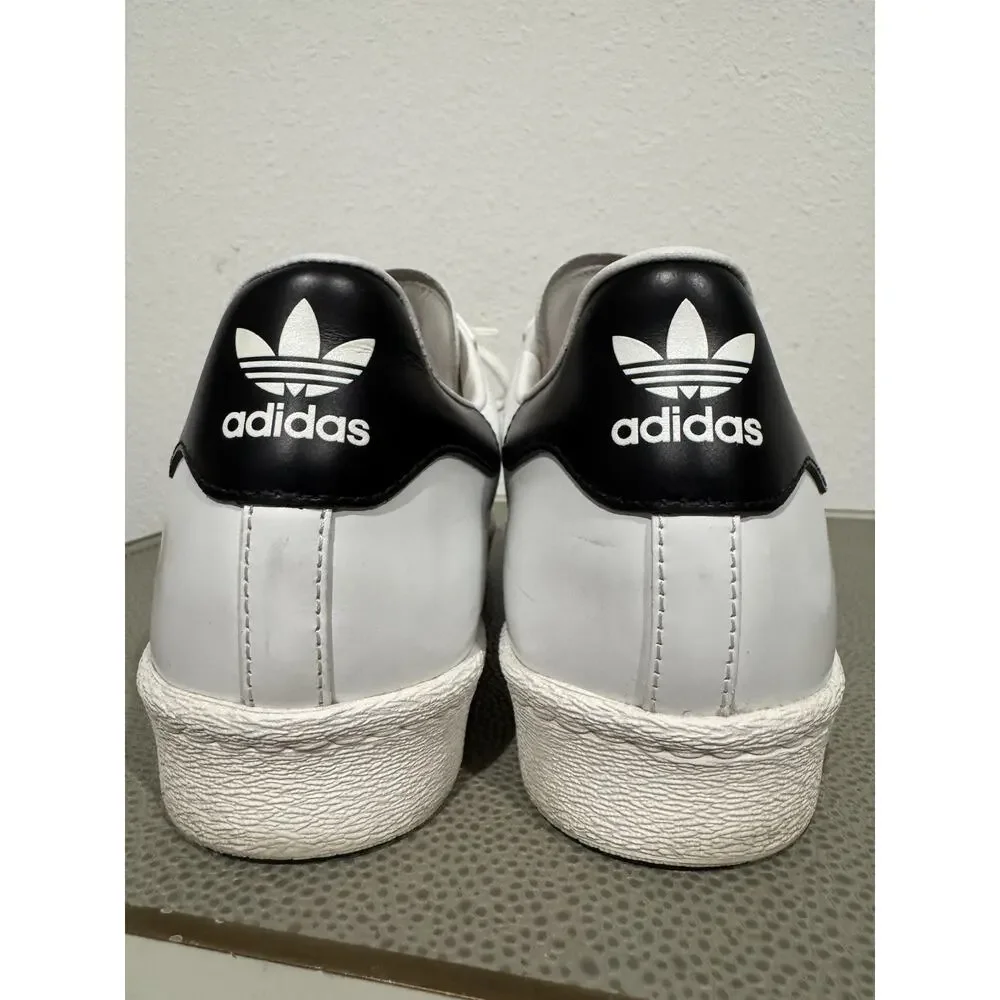 Adidas Superstar x PRADA White Black Men’s Size 9.5 Sneakers
